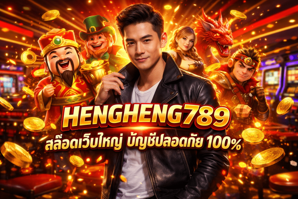 HENGHENG789 สล็อตเว็บใหญ่ บัญชีปลอดภัย 100%